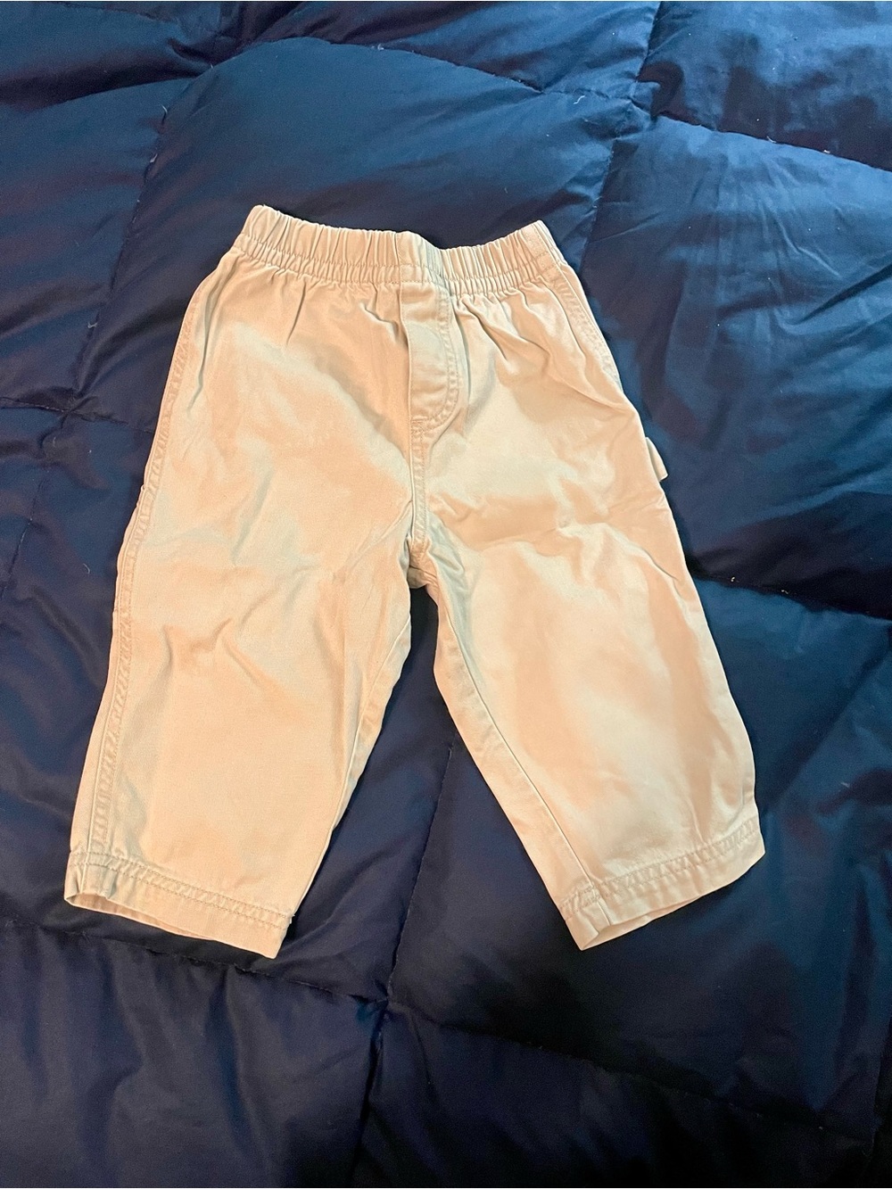 Ralph Lauren Kids Cream Elastic-Waist Casual Pants
